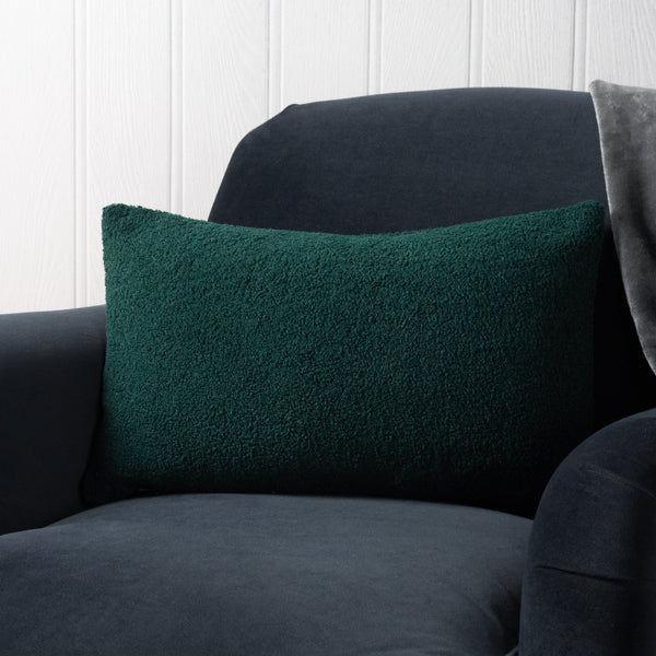 Malham 30x50 Feather Filled Cushion Emerald - Canwell Interiors Limited - Riva