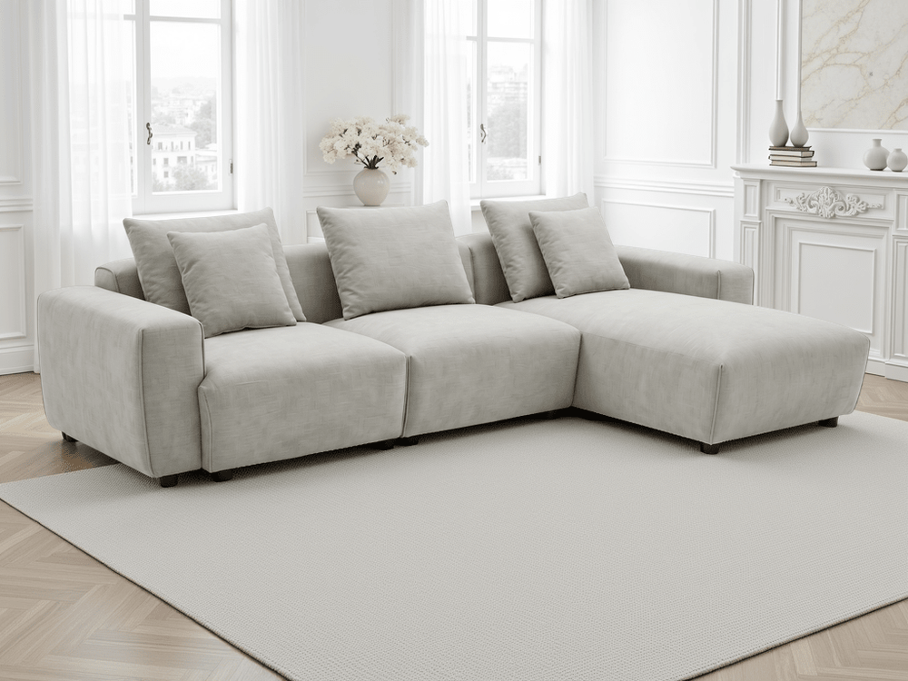 Malibu Sofa Beige Universal Corner - XShowhome Limited - Xshowhome