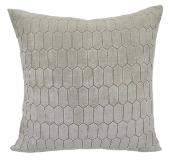 Malini Albie Ivory Cushion - Canwell Interiors Limited - Malini