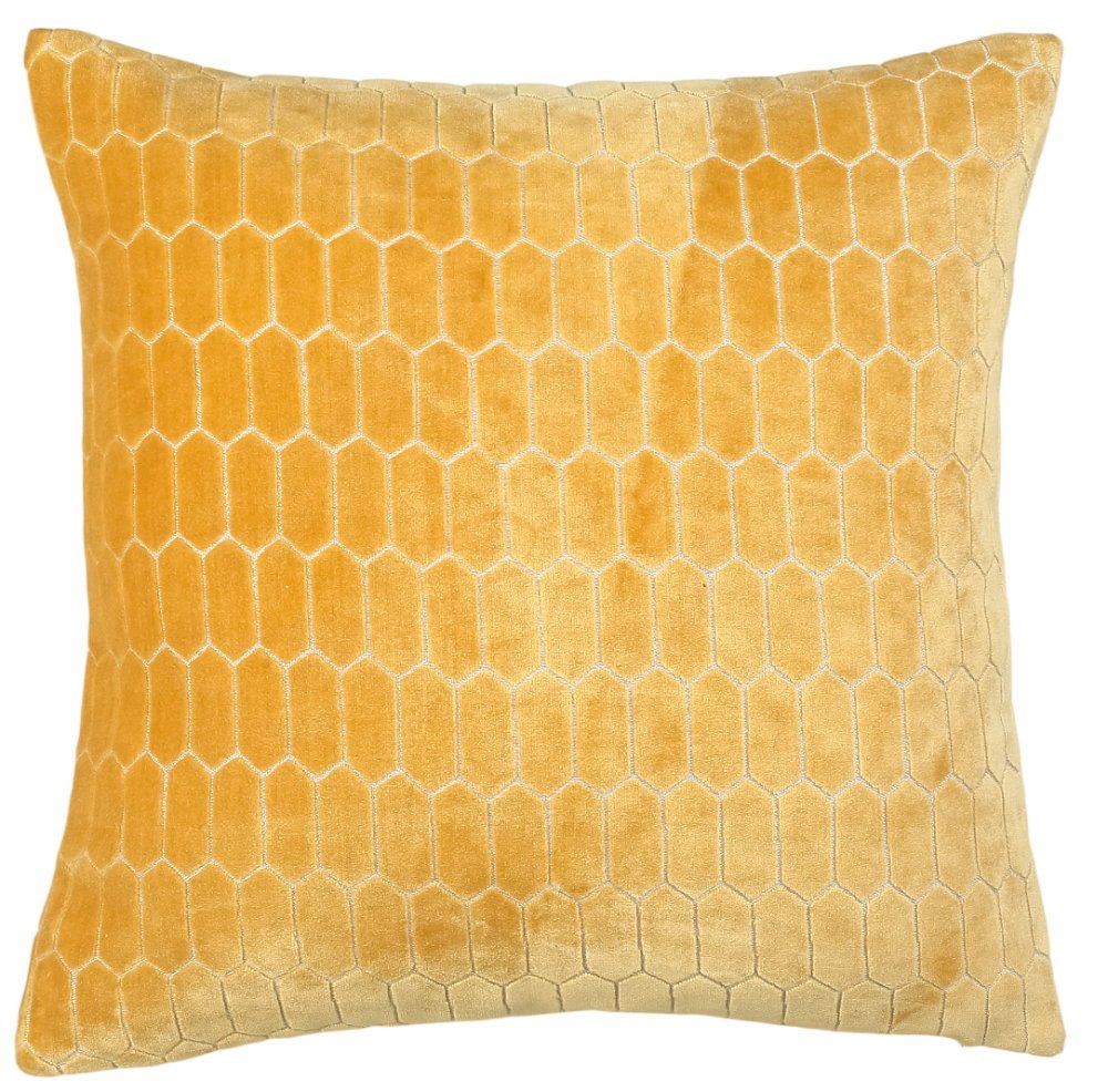 Malini Albie Mustard Cushion - Canwell Interiors Limited - Malini