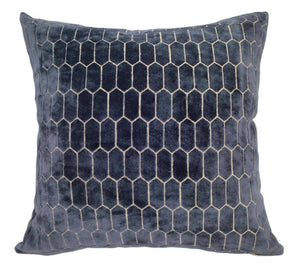 Malini Albie Navy Cushion - Canwell Interiors Limited - Malini