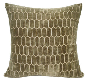 Malini Albie Olive Cushion - Canwell Interiors Limited - Malini