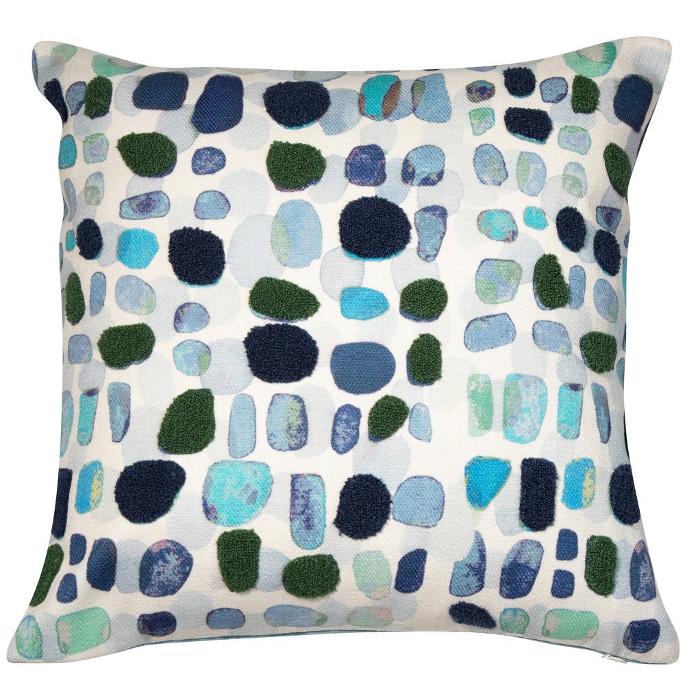 Malini Alfie Blue Cushion - Canwell Interiors Limited - Malini