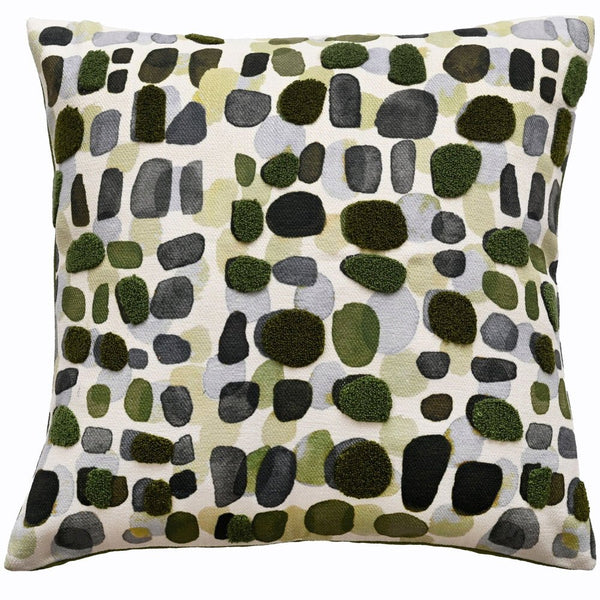 Malini Alfie Olive Cushion - Canwell Interiors Limited - Malini