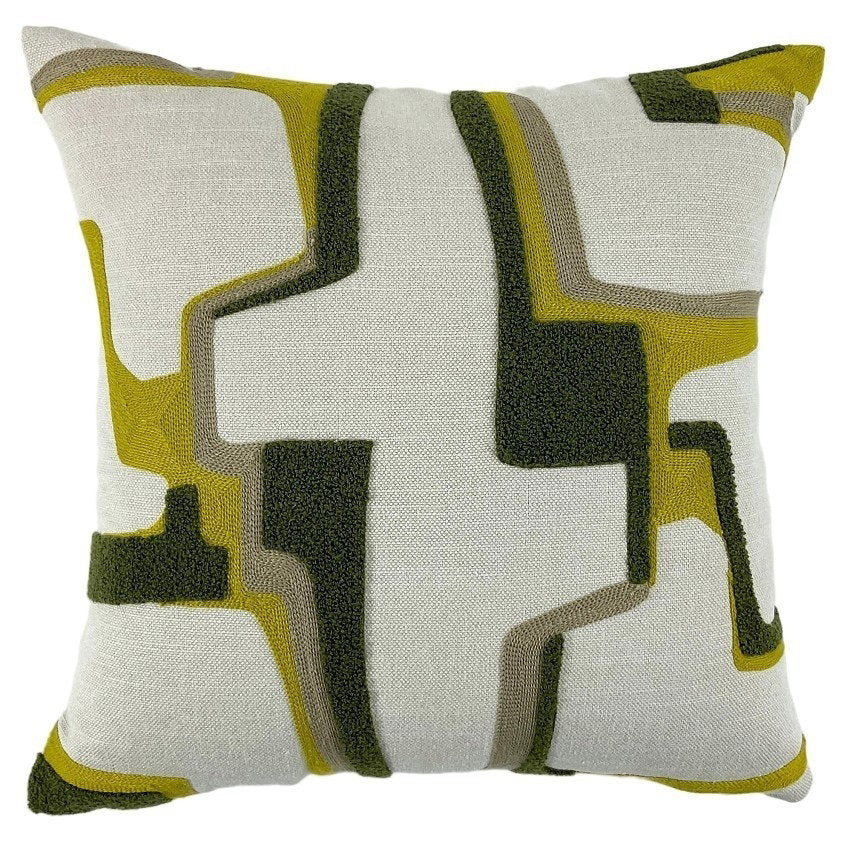 Malini Alto Green Cushion - Canwell Interiors Limited - Malini