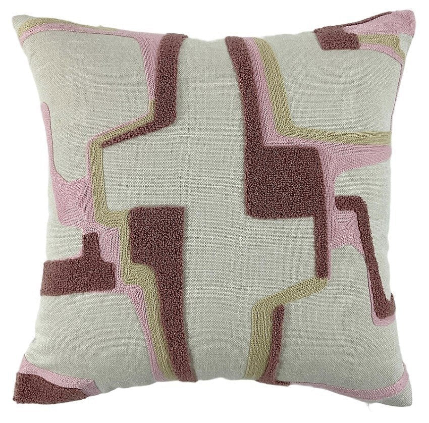 Malini Alto Pink Cushion - Canwell Interiors Limited - Malini