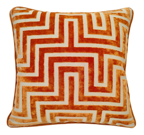 Malini Amazing Orange Cushion - Canwell Interiors Limited - Malini
