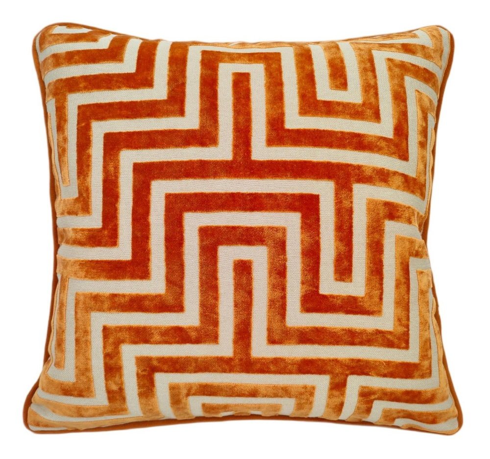 Malini Amazing Orange Cushion - Canwell Interiors Limited - Malini