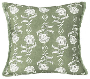 Malini Ava Sage Cushion - Canwell Interiors Limited - Malini