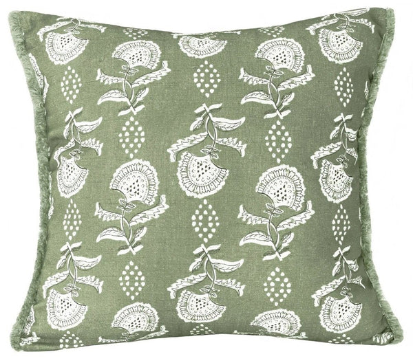 Malini Ava Sage Cushion - Canwell Interiors Limited - Malini