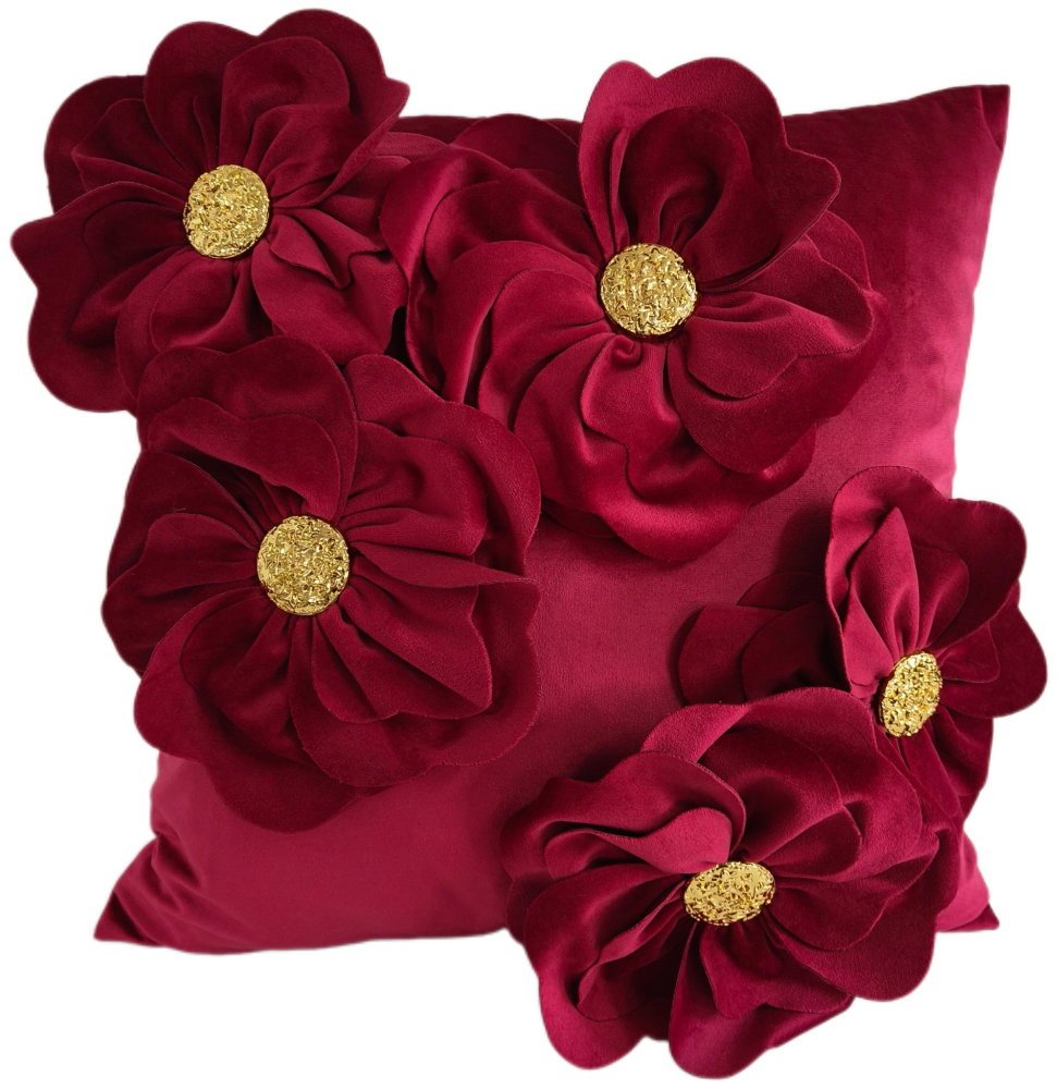 Malini Bloomingwonderful Fuschia Cushion - Canwell Interiors Limited - Malini