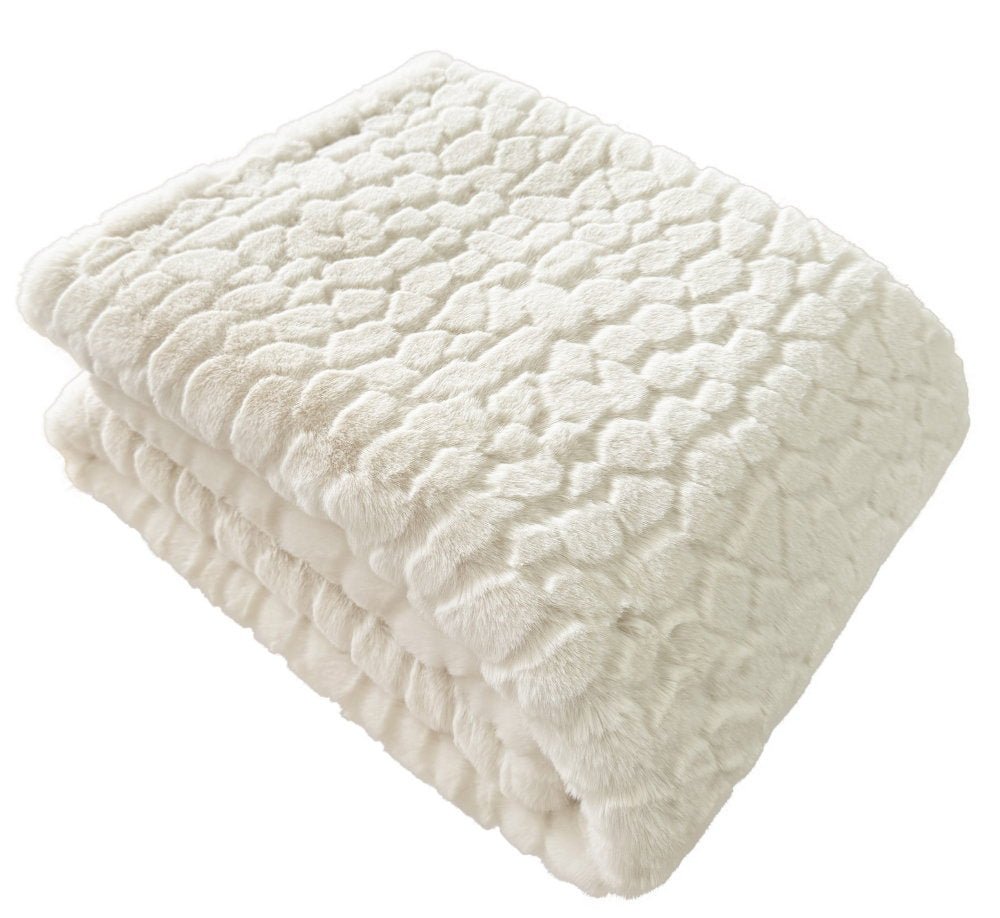 Malini Camberwell Ivory Throw - Canwell Interiors Limited - Malini