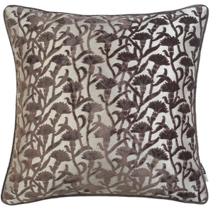 Malini Cassia Choc Cushion - Canwell Interiors Limited - Malini