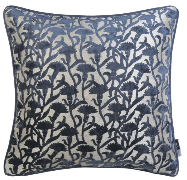 Malini Cassia Navy Cushion - Canwell Interiors Limited - Malini
