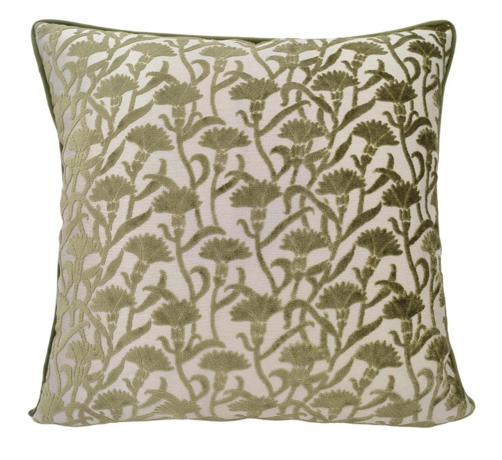 Malini Cassia Olive Cushion - Canwell Interiors Limited - Malini