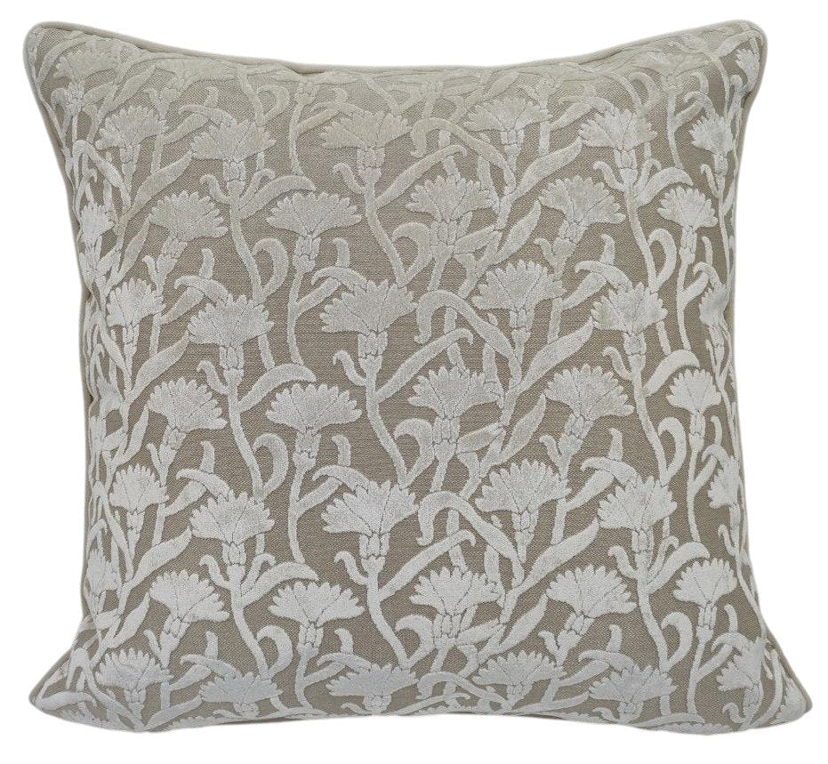 Malini Cassia Taupe Cushion - Canwell Interiors Limited - Malini