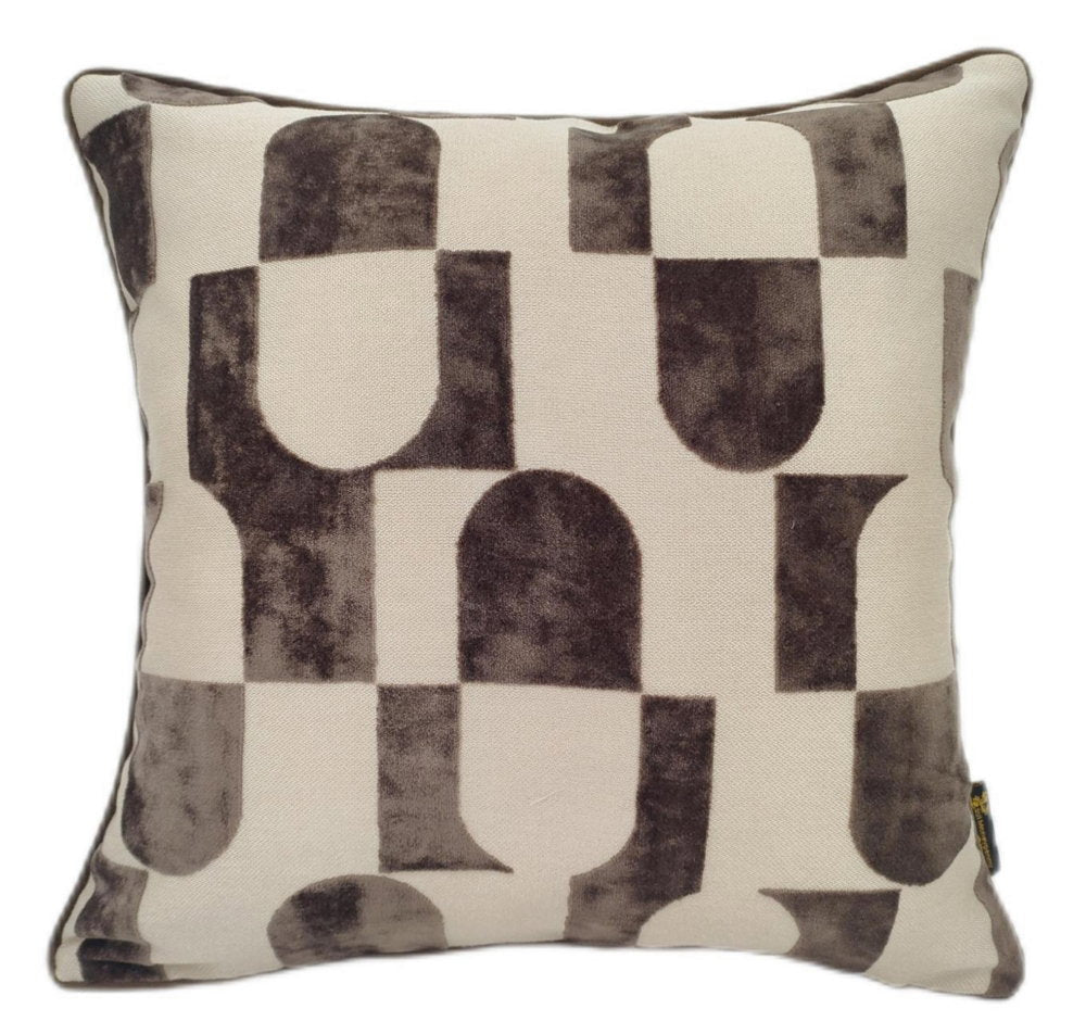 Malini Chillpill Choc Cushion - Canwell Interiors Limited - Malini