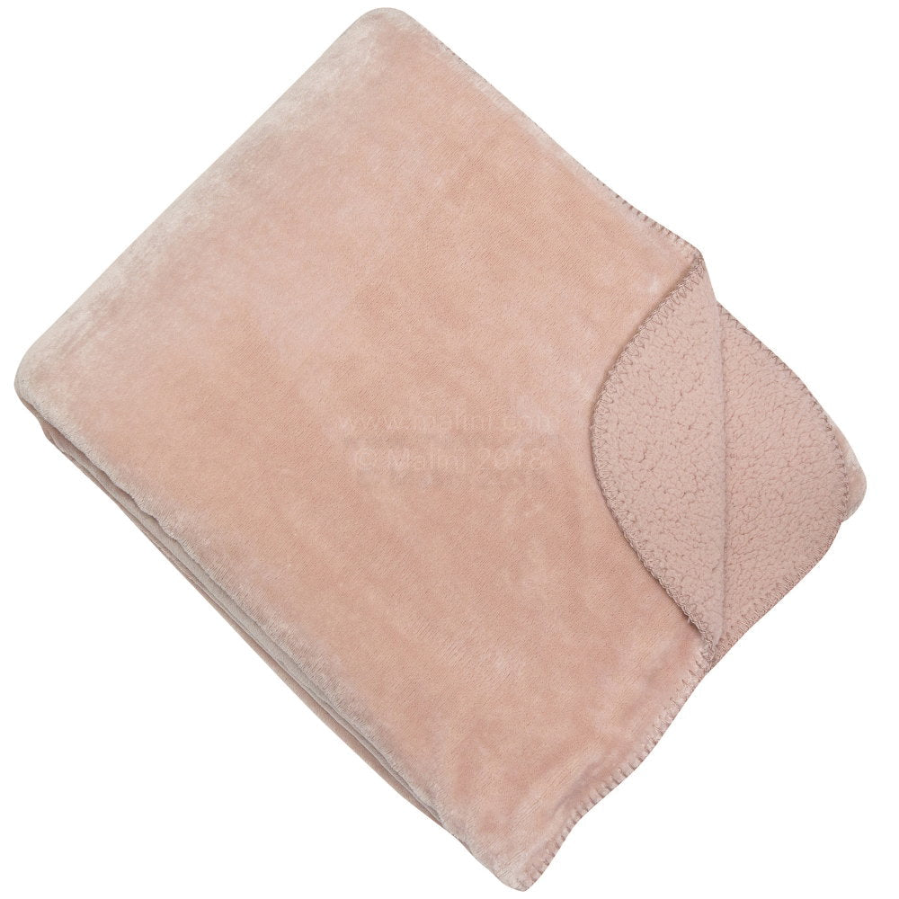 Malini Cosy Lightpink Throw - Canwell Interiors Limited - Malini