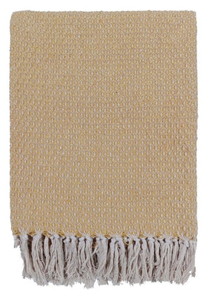 Malini Darling Mustard Throw - Canwell Interiors Limited - Malini
