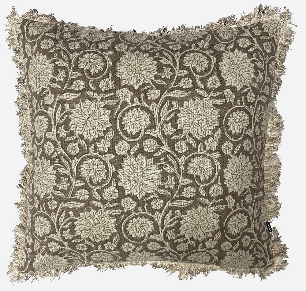 Malini Dipika Natural Cushion - Canwell Interiors Limited - Malini