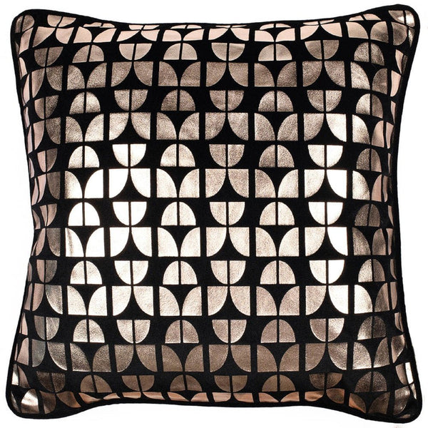 Malini Dominatrix Black Cushion - Canwell Interiors Limited - Malini