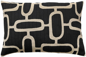 Malini Edison Black Cushion - Canwell Interiors Limited - Malini