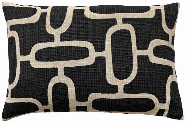 Malini Edison Black Cushion - Canwell Interiors Limited - Malini
