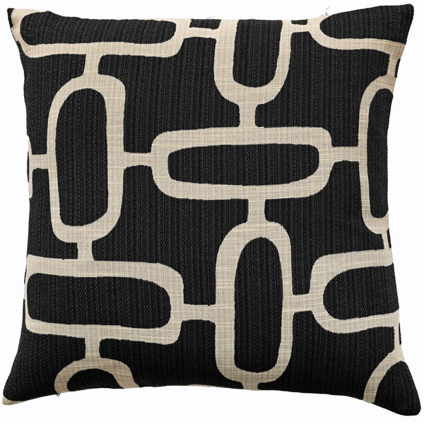Malini Edison Black Cushion - Canwell Interiors Limited - Malini