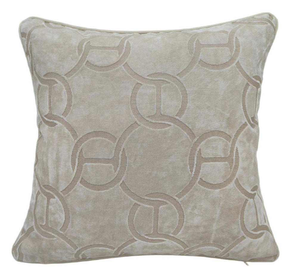 Malini Hookup Ivory Cushion - Canwell Interiors Limited - Malini