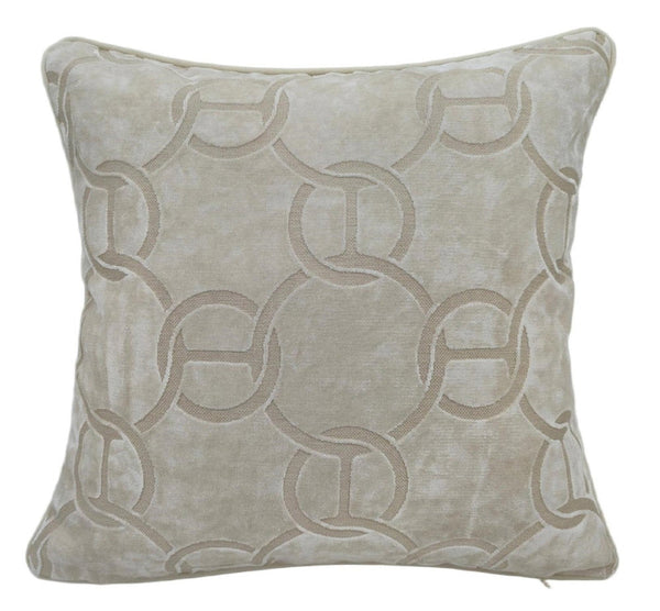 Malini Hookup Ivory Cushion - Canwell Interiors Limited - Malini