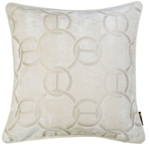 Malini Hookup Ivory Cushion - Canwell Interiors Limited - Malini