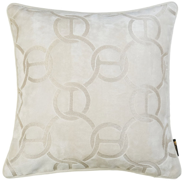 Malini Hookup Ivory Cushion - Canwell Interiors Limited - Malini