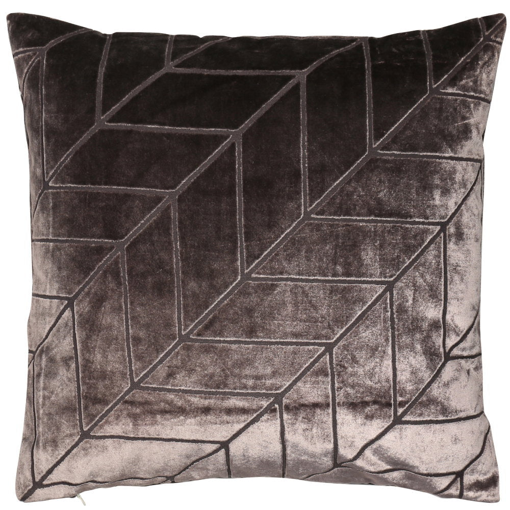 Malini Hoxley Truffle Cushion - Canwell Interiors Limited - Malini