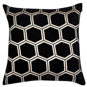 Malini Ivor Black Cushion - Canwell Interiors Limited - Malini