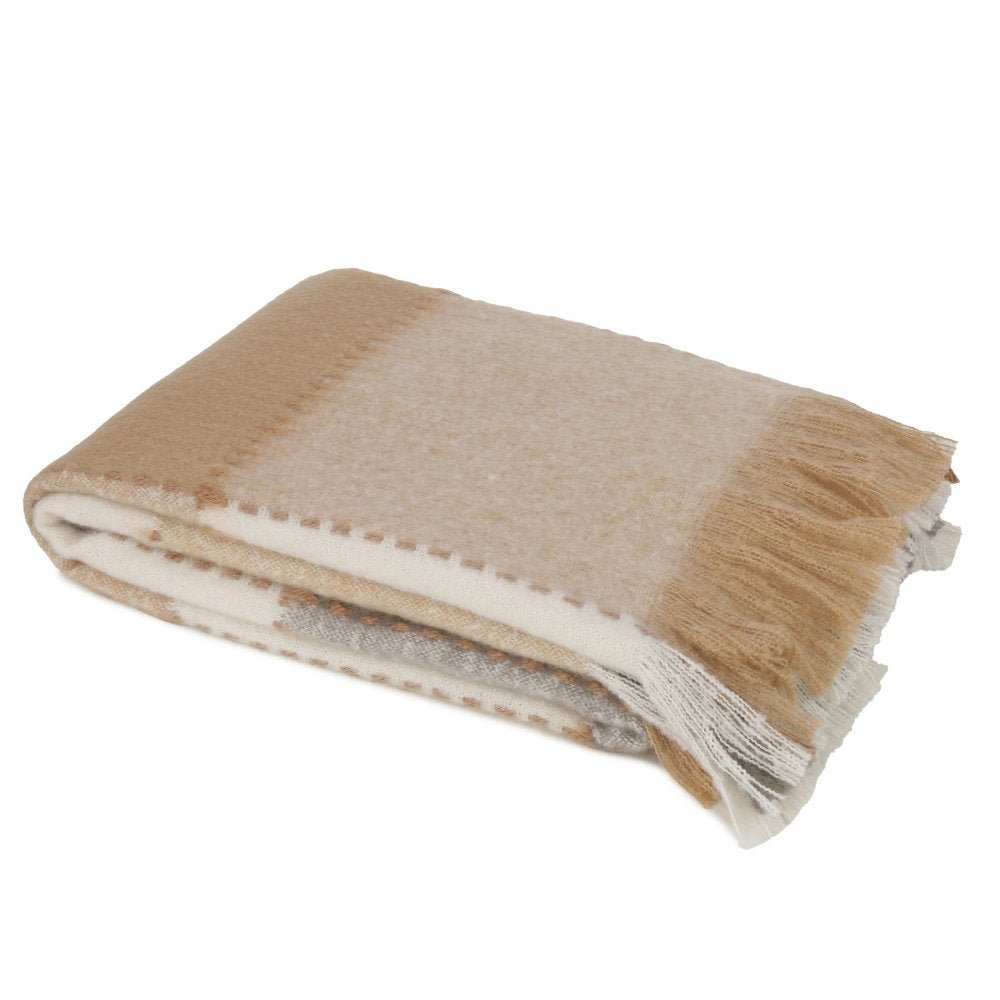 Malini Jenson Natural Throw - Canwell Interiors Limited - Malini