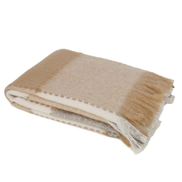 Malini Jenson Natural Throw - Canwell Interiors Limited - Malini