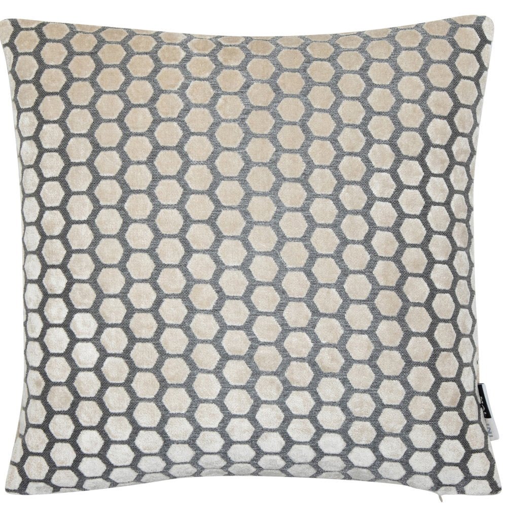 Malini Jorvik Cream Cushion - Canwell Interiors Limited - Malini