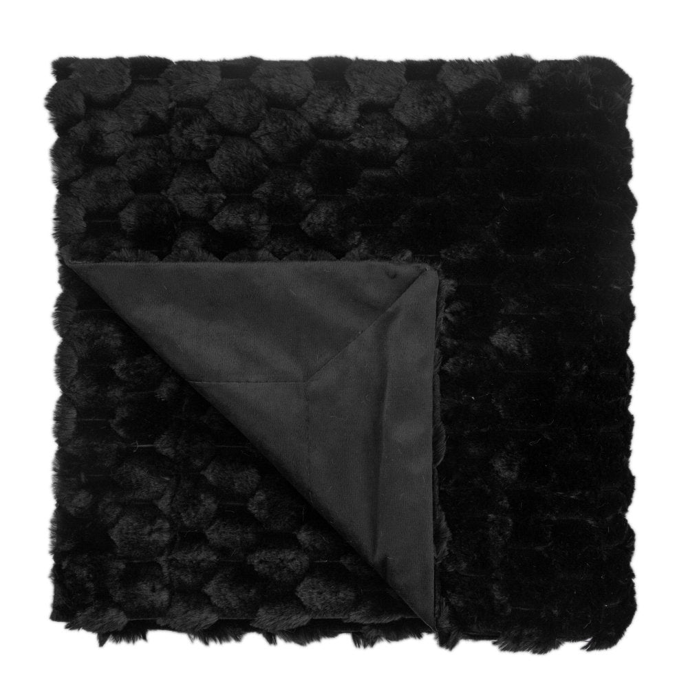 Malini Koochikoo Black Throw - Canwell Interiors Limited - Malini