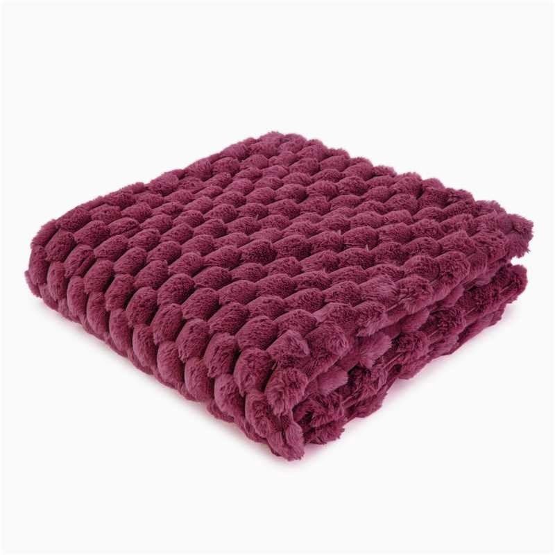 Malini Koochikoo Fuschia Throw - Canwell Interiors Limited - Malini