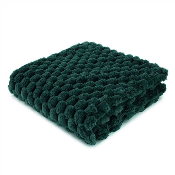 Malini Koochikoo Teal Throw - Canwell Interiors Limited - Malini