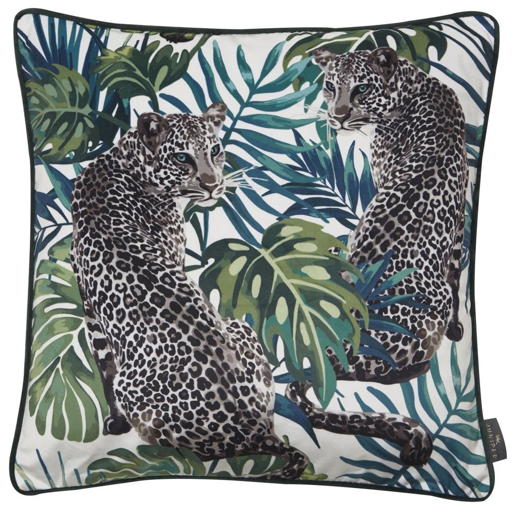 Malini Leopard Love Cushion - Canwell Interiors Limited - Malini