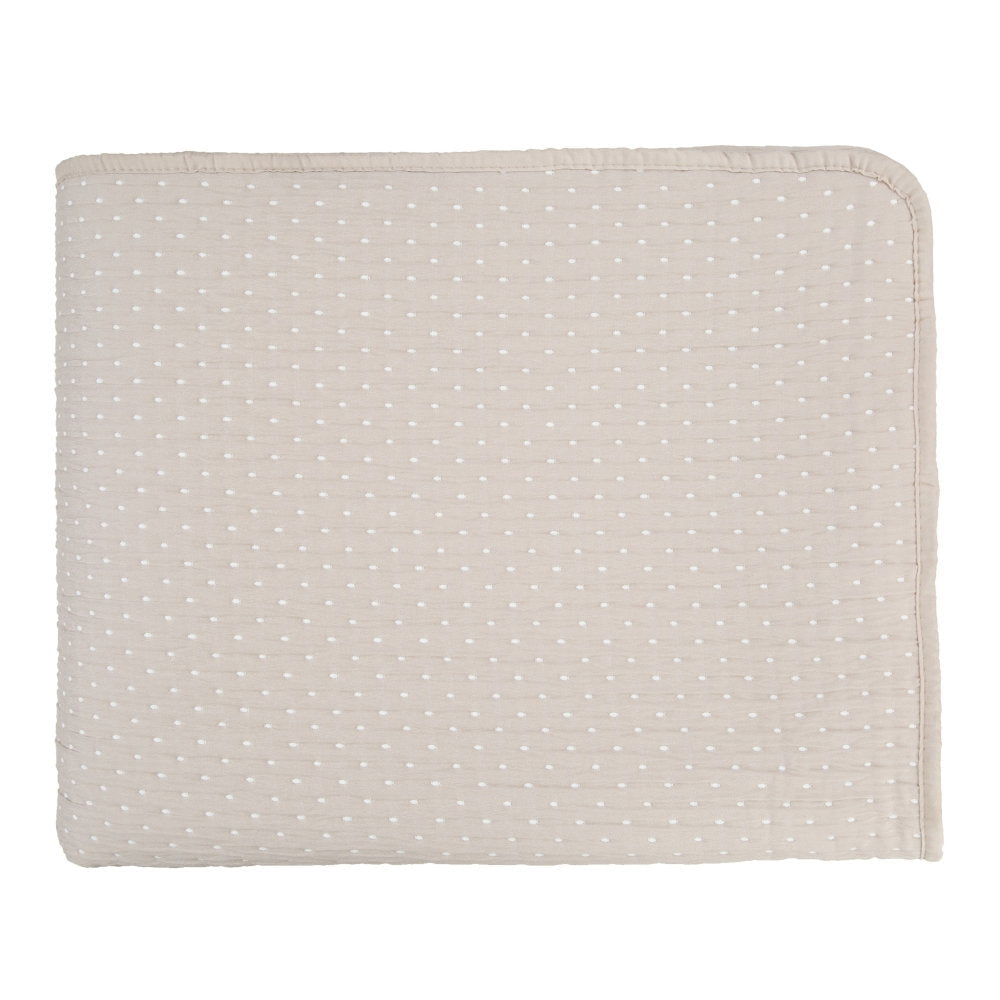 Malini Levi Taupe Quilt - Canwell Interiors Limited - Malini