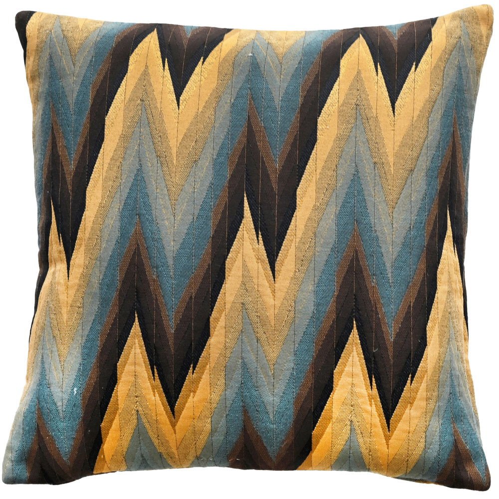 Malini Lightning Blue Cushion - Canwell Interiors Limited - Malini