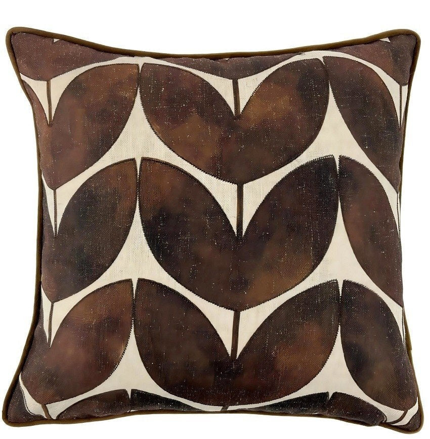 Malini Lula Choc Cushion - Canwell Interiors Limited - Malini