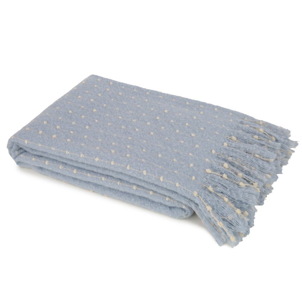 Malini Maisie Blue Throw - Canwell Interiors Limited - Malini