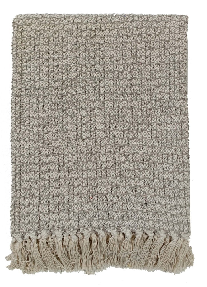 Malini Mejo Silver Throw - Canwell Interiors Limited - Malini