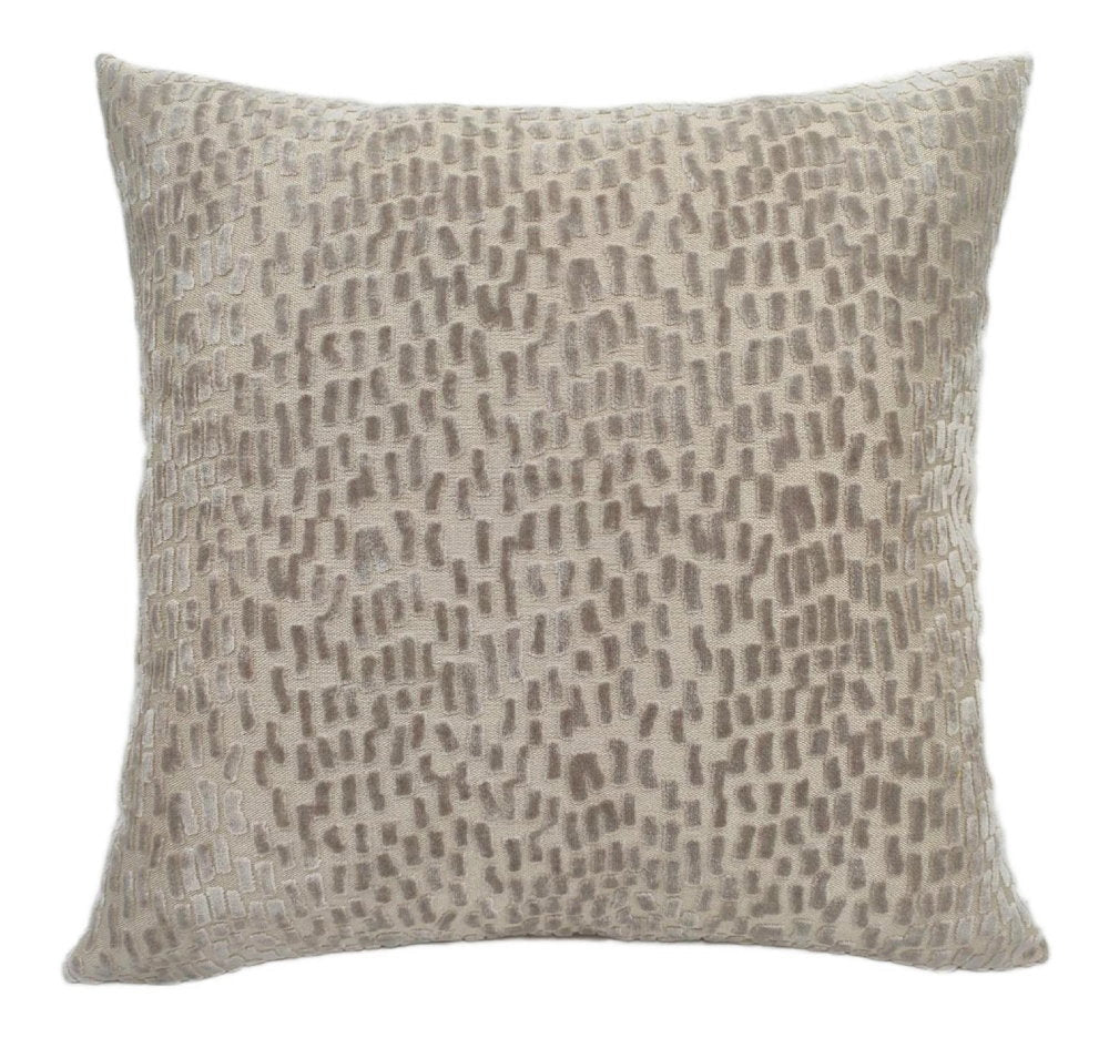 Malini Melody Taupe Cushion - Canwell Interiors Limited - Malini