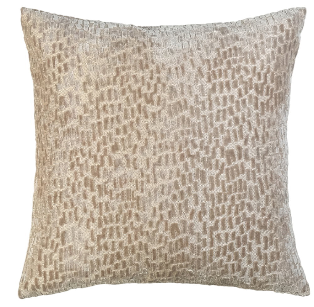Malini Melody Taupe Cushion - Canwell Interiors Limited - Malini