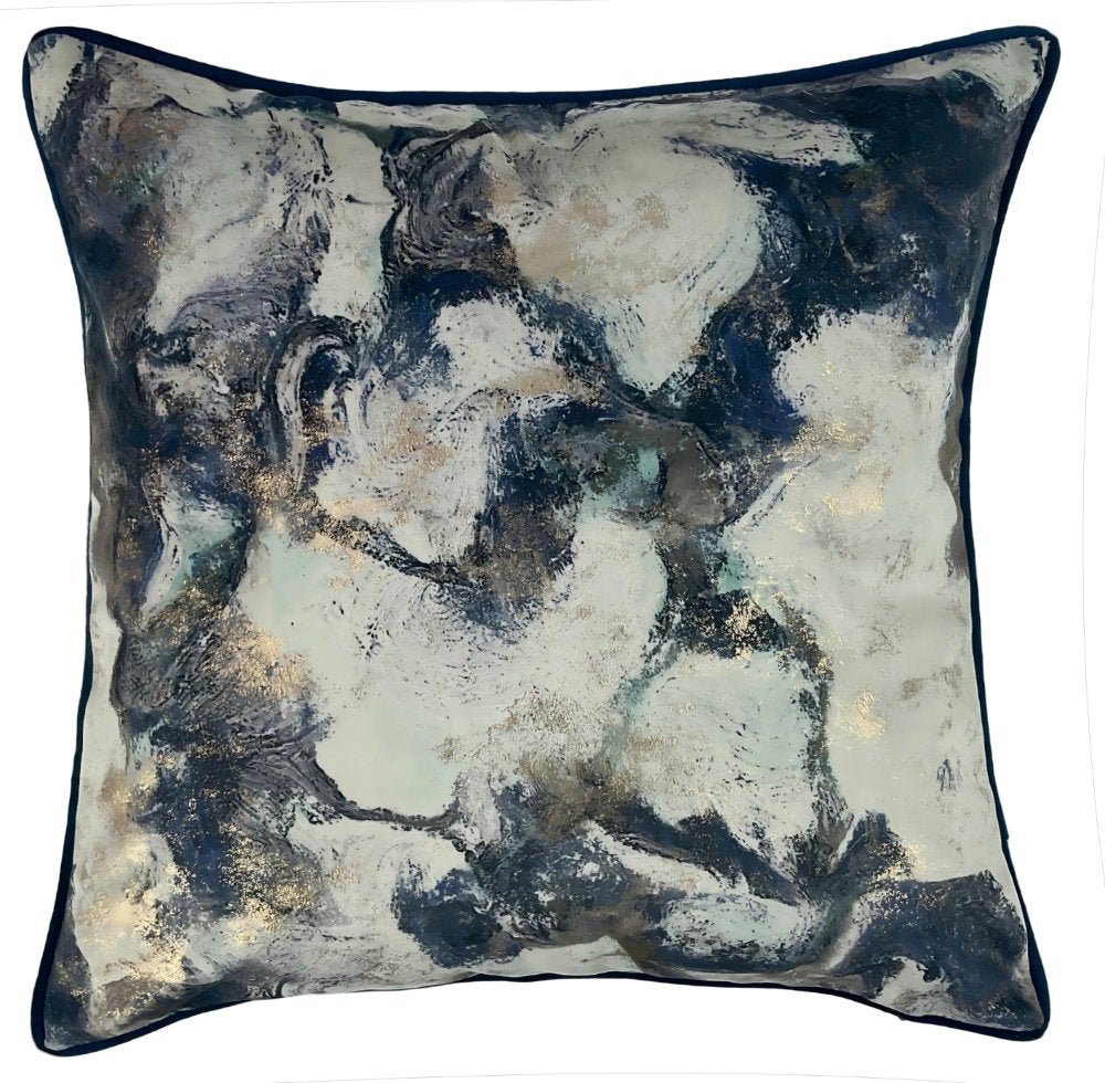 Malini Mystic Blue Cushion - Canwell Interiors Limited - Malini