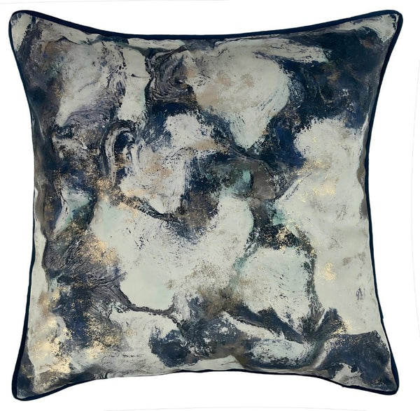 Malini Mystic Blue Cushion - Canwell Interiors Limited - Malini